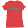 TRAINER - BROAD CITY Ladies Fitted T-Shirt