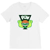 green lantern pow V-Neck Tee