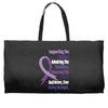 supporting the fighter, admiring the survivors, honoring the taken Weekender Totes