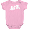 black sabbath metal rock baseball jersey Baby Onesie