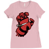 screaming doom Ladies Fitted T-Shirt