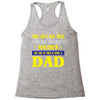 soldier dad Racerback Tank