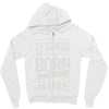 legends are born in june Zipper Hoodie