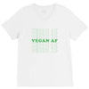 Vegan Af V-Neck Tee