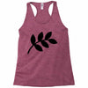 daun hitam Racerback Tank