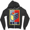 lie Zipper Hoodie