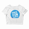 free fun fridays Crop Top