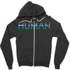 human Zipper Hoodie
