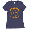 krillin with my homies Ladies Fitted T-Shirt