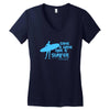surf board surfer australia save a wave ride a surfer ocean Women's V-Neck T-Shirt