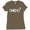 ( ho ! ) 3 Ladies Fitted T-Shirt