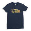 we built this city Ladies Fitted T-Shirt