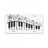 Piano License Plate