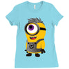 minion funkey Ladies Fitted T-Shirt