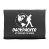 Backpacker Let's Explore The World Accessory Pouches
