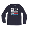 stop pretending your racism is patriotism Long Sleeve Shirts