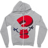 anime funny Zipper Hoodie