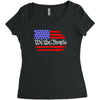 american flag we the people Women's Triblend Scoop T-shirt