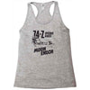 sanctuary speeder races Racerback Tank