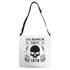 Life Begins at Forty 1978 the Birth of Legends Adjustable Strap Totes
