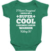 i never imagined i would be a super cool carcinoid cancer warrior kill Baby Bodysuit