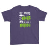 my broom broke! so now i nurse Youth Tee