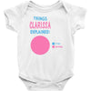 clarissa explained nothing Baby Bodysuit