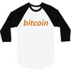 bitcoin 3/4 Sleeve Shirt
