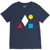 clean bandit shapes geometric V-Neck Tee