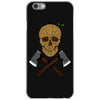 skull wood iPhone 6/6s Case