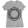 first order logo Ladies Fitted T-Shirt