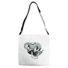 skull and tentacles Adjustable Strap Totes