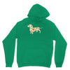 dachshund flower Unisex Hoodie