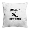i'm so fly Throw Pillow