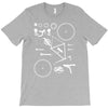 bicycle cyclopath bike hobby exploded T-Shirt