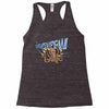 octopus with bubble gun goes pewpew Racerback Tank