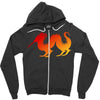chinese new year 2 Zipper Hoodie