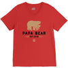 papa bear V-Neck Tee
