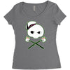 jolly puft Women's Triblend Scoop T-shirt
