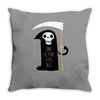 one scythe fits all Throw Pillow