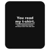 you read my Mousepad