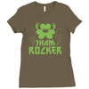 sham rocker shamrock Ladies Fitted T-Shirt