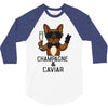 champagne and caviar 3/4 Sleeve Shirt