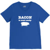 bacon is meat candy V-Neck Tee