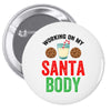 working on my santa body Pin-back button