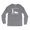 fat people are harder to kidnap funny Long Sleeve Shirts