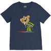 teddy monster V-Neck Tee