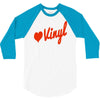 love vinyl 3/4 Sleeve Shirt