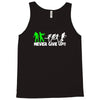 zombie never give up fun Tank Top