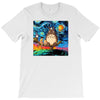 Totoro Van Gogh Parody T-Shirt